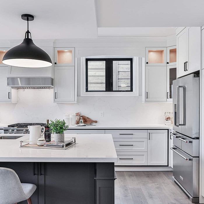 10 Pack Black Cabinet Handles Square Drawer Pulls for Home Kitchen Renovation