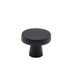 5 pack round black cabinet knobs for bathroom (LS5310BK) - Goldenwarm