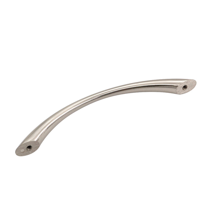 10 pack Brushed Satin Nickel Curved Drawer Door Arch Pulls（LS9634SNB） - Goldenwarm