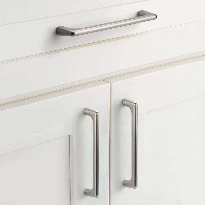 Polished Nickel Cabinet Pulls Modern Cabinet Handles Bathroom Drawer Handles