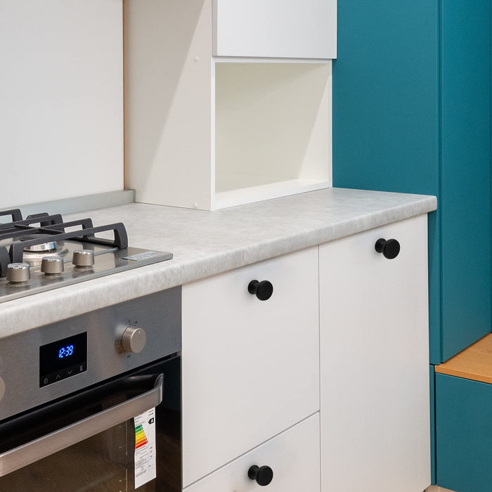 Matte Black Cabinet Knobs for Kitchen Cupboard