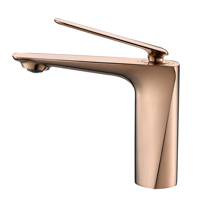 Single Handle Single Hole Brass Vessel Bathroom Sink Faucet