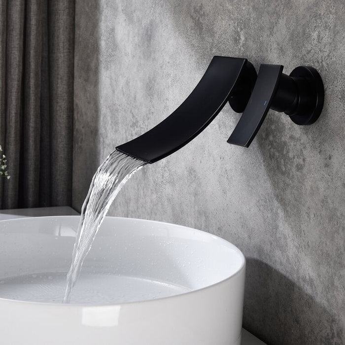 Modern Durable Monobloc Mixer Tap Bathroom Sink Basin Waterfall Modern Durable Monobloc Mixer Tap Bathroom Sink Basin Waterfall