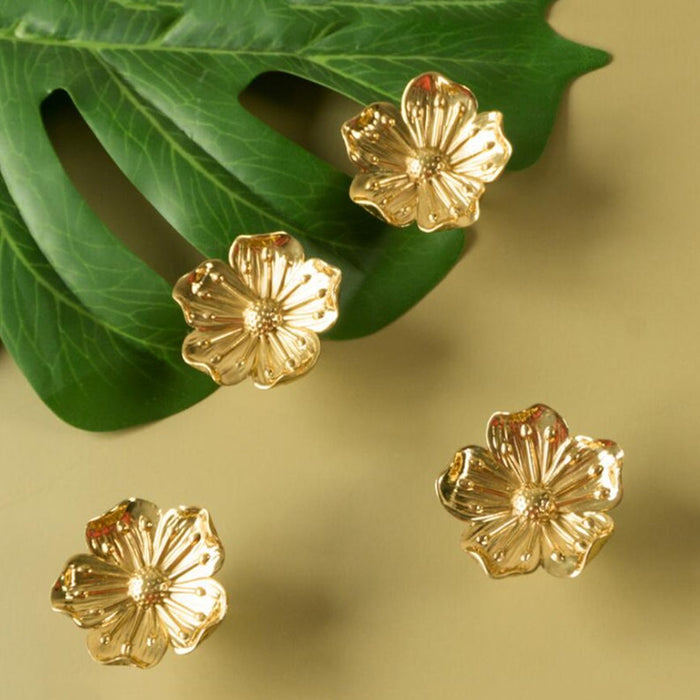 Gold Brass Sakura Cabinet Pulls And Knobs